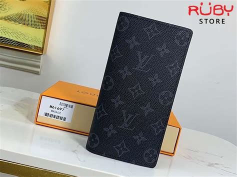 lv brazza wallet monogram eclipse